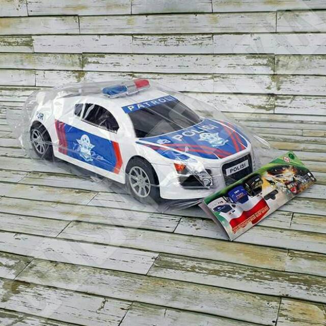 MAINAN MOBIL POLISI KANTONG / MOBIL MOBILAN POLISI / MOBIL POLISI PLASTIK