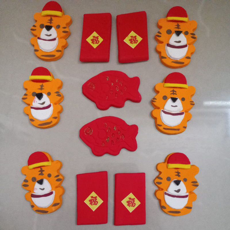 

Gumpaste Imlek Macan Angpao Ikan