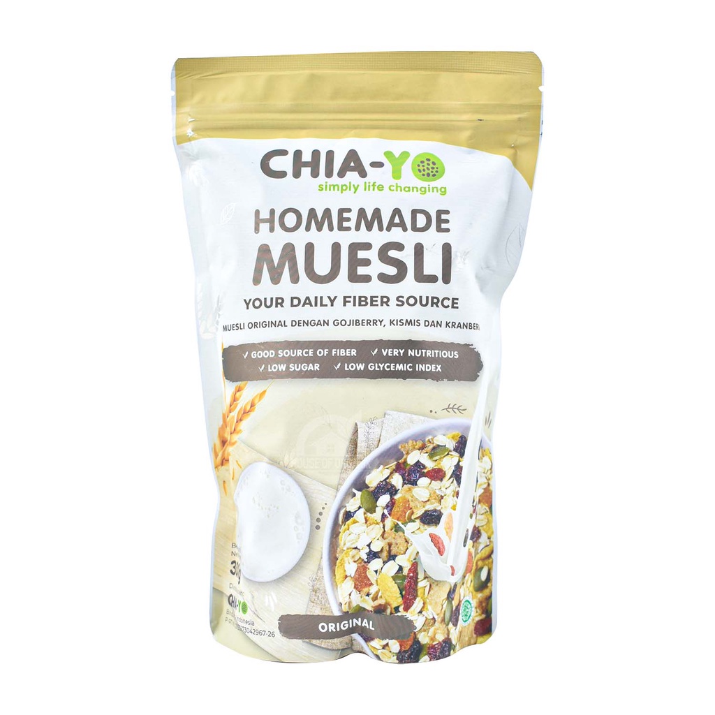 Chia - Yo Homemade Muesli Original 300 Gr