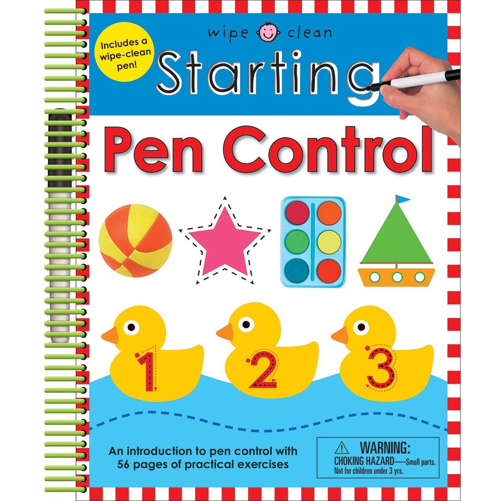Priddy Books - Wipe Clean : Starting Pen Control
