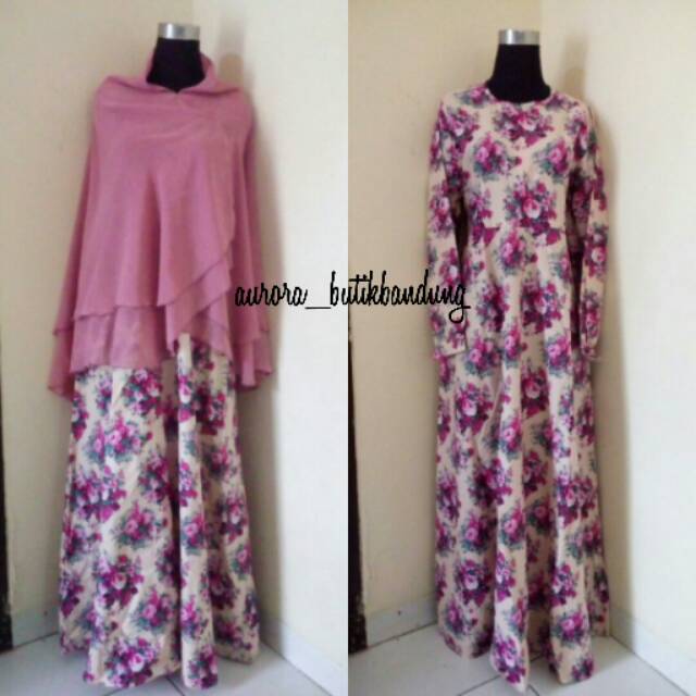 Gamis katun aurora