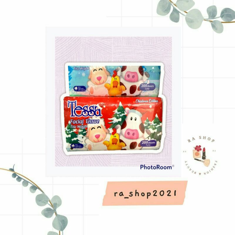 Tissue Tessa Tissue kering 200 Sheet