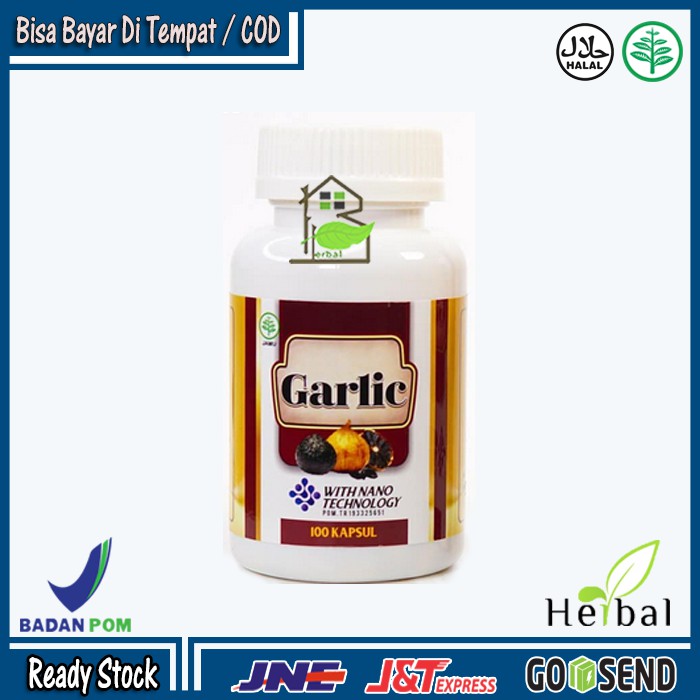 Obat Stroke Herbal Alami- Darah tinggi, Hypertensi, Kolesterol Tinggi, Lemak darah tinggi - Garlic
