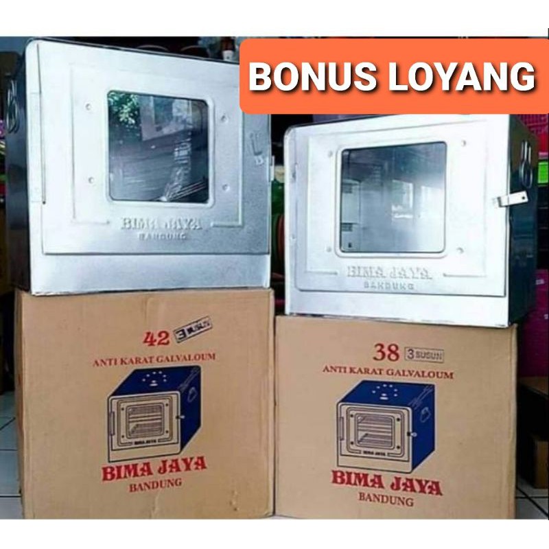 Oven kompor Bima Jaya /Oven tangkring susun 2 dan 3,  (Grab/Gosend only)