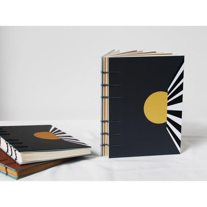 

Jurnalku Coptic Stitch Notebook - Color Pop 04 - Blank Mixed Paper