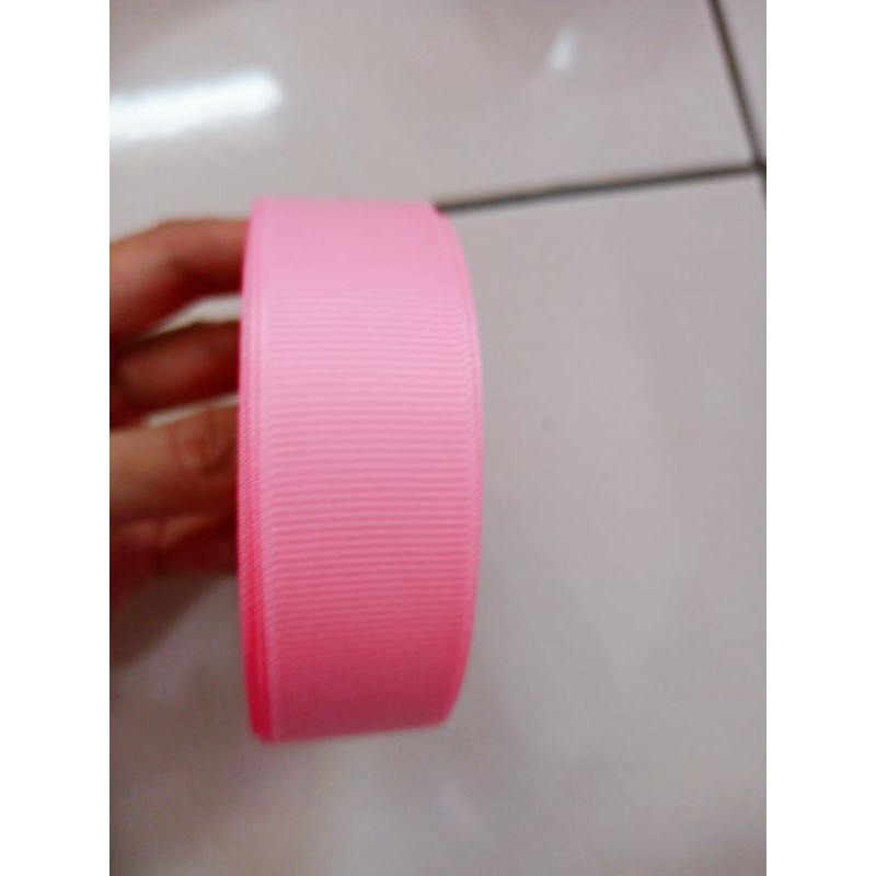 

1 roll pita grossgrain pink 2.5 cm