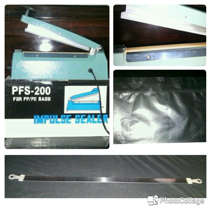 [Angelshop] Alat Pres Plastik Sealer Lebar Hasil Pres 1Cm Terbaru