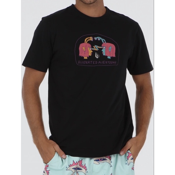 Kaos Volcom subject tee black