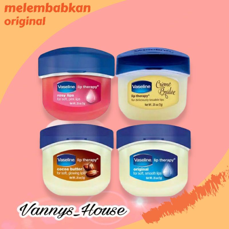 Jual vaseline lip therapy rosy / lip balm multi fungsi murah Shopee