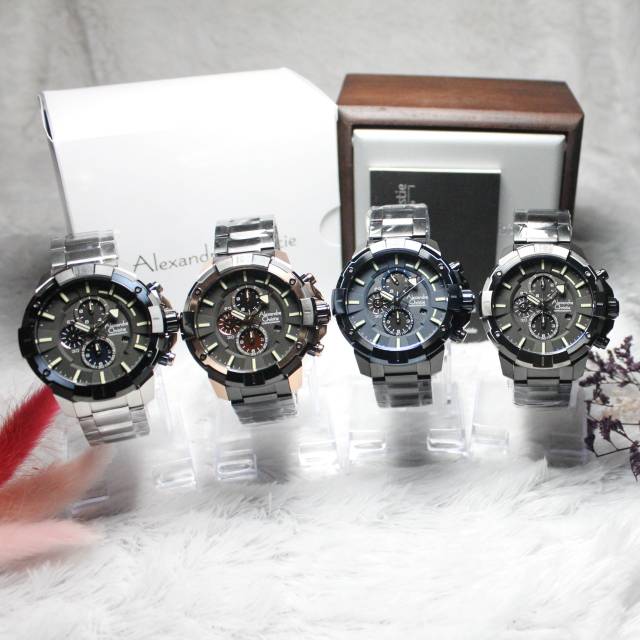 BEST SELLER Alexandre Christie Jam Tangan Pria A6551