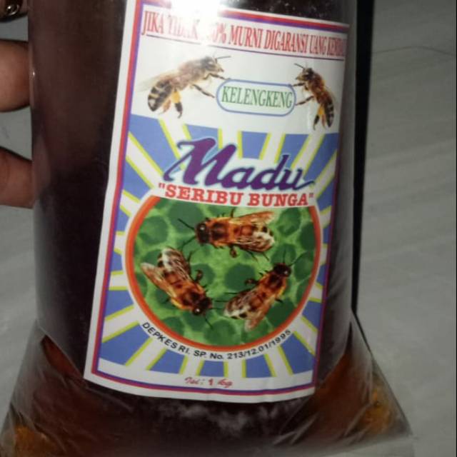 

Madu kelengkeng asli