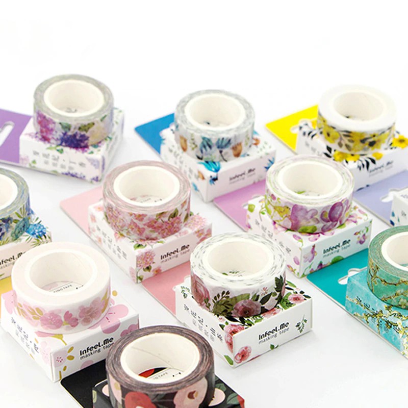 

Dekorasi Ulang Tahun Sale 1PC Sticker DIY Label Stationery Adhesive Tape High Quality Cute
