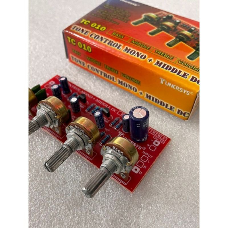 Tone Control Mono Middle DC TC010 Tunersys