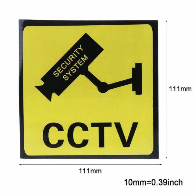 

Stiker cctv