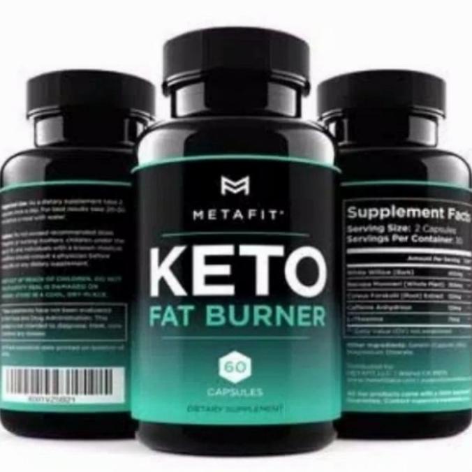 KETO FAT BURNER Weight Loss Obat Diet Herbal Suplemen Pelangsing Badan
