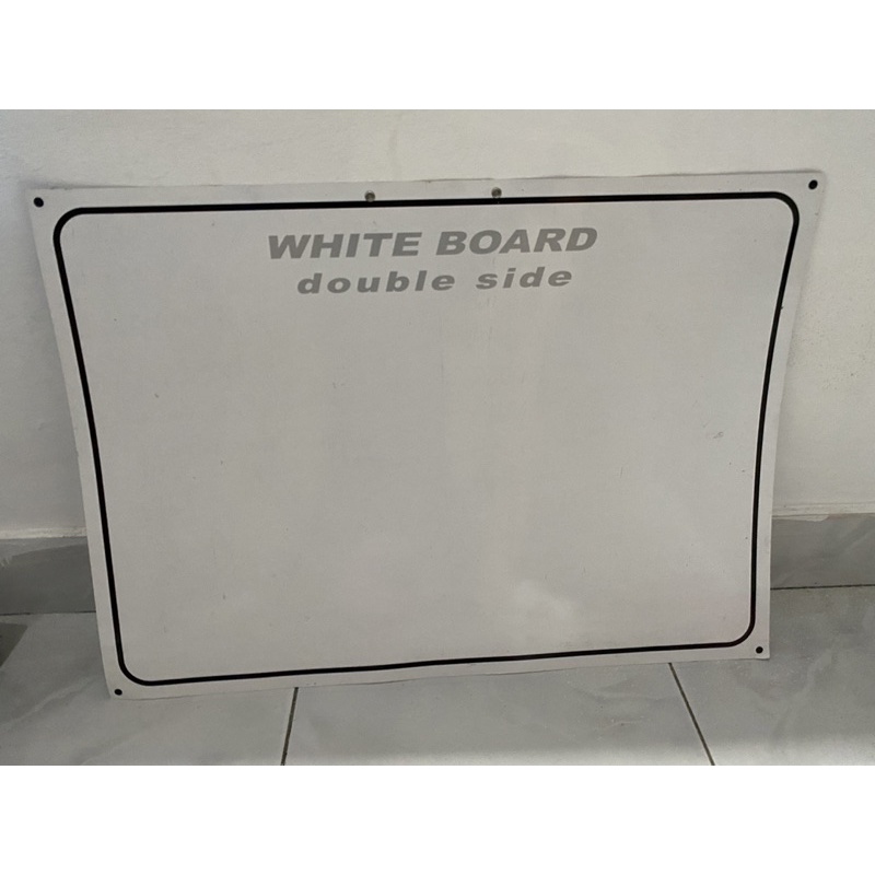 

papan tulis time table whiteboard preloved