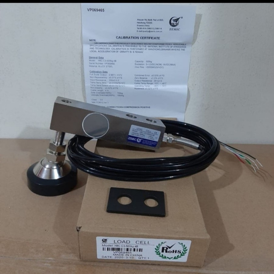 load cell zemic H8C 250kg