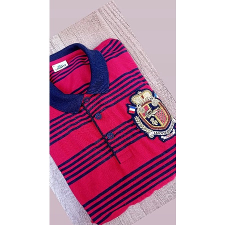 Rugby lacoste polo long sleve