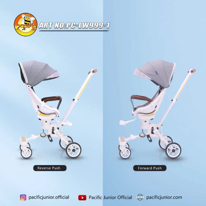 READY STOK STROLLER MAGIC PASIFIC LW999-1/KERETA DORONG BAYI