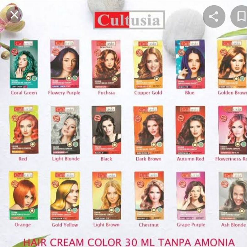 cultusia hair color