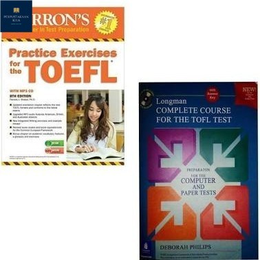 Buku Paket 2 Barron and Longman for ITP Toefl