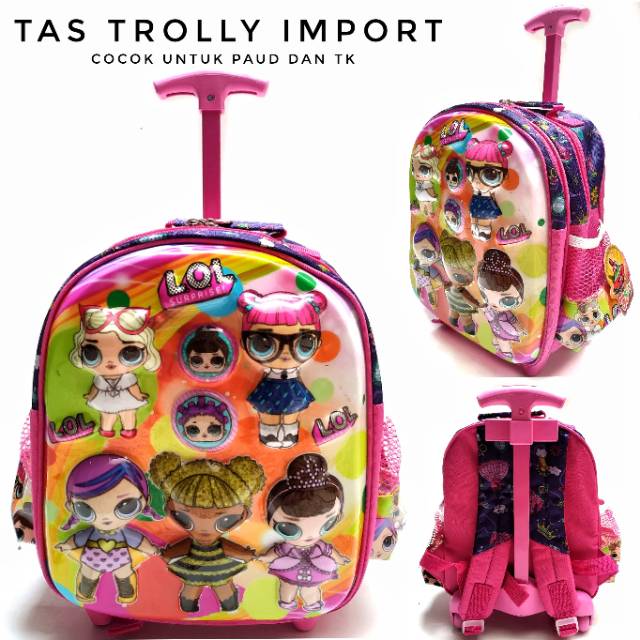 Tas Trolley TK LOL dan Unicorn