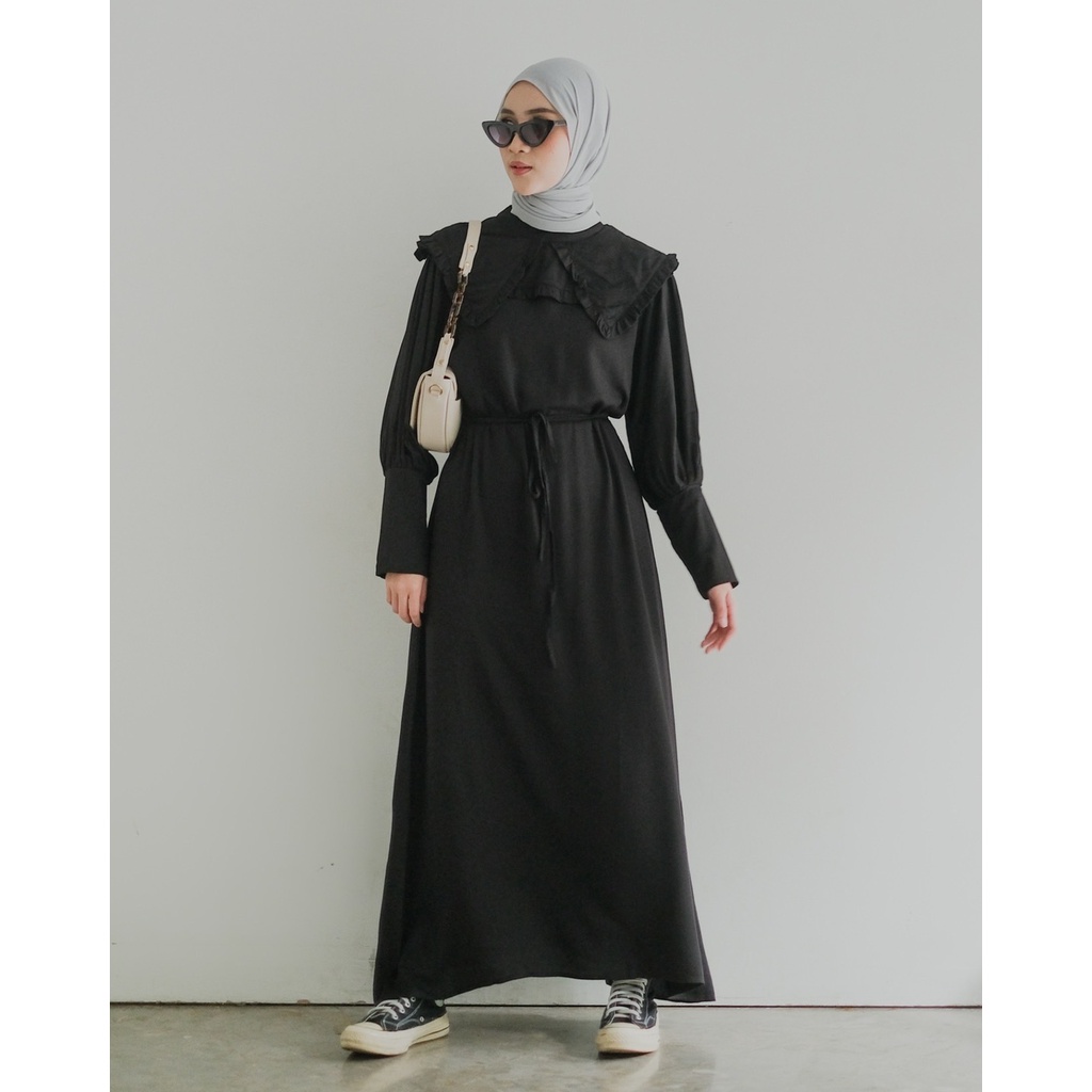 Myrubylicious NASHEA MAXI DRESS-BLACK