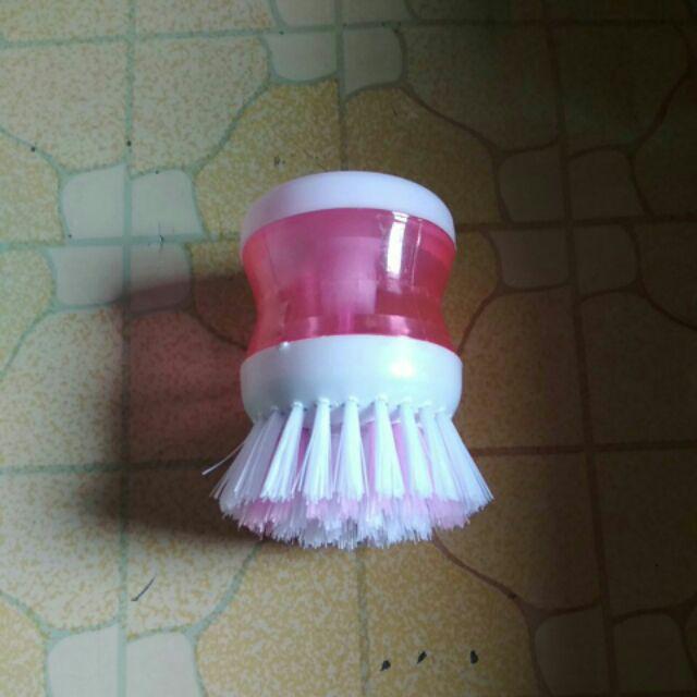 Sikat Pembersih Panci Dengan Dispenser Sabun/sikat Pembersih Bulat