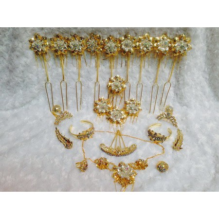 AKSESORIS JAWA-  AKSESORIS PENGANTIN SUNDUK MENTUL- ACC JAWA - SIGER JAWA/ ACC LENGKAP