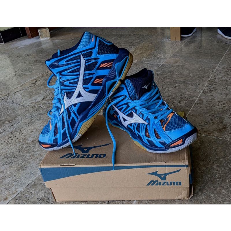 sepatu bigsize jumbo sepatu olahraga sepatu volivolly Mizuno mizuno tornado wave x2 sepatu 46 45