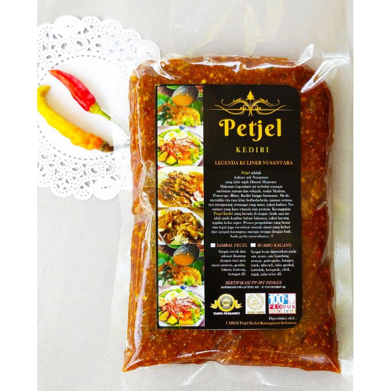 

Sambal pecel kediri (bungkus plastik nilon 250 gr