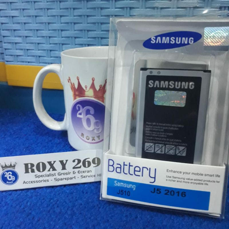 Batre Baterai Samsung J510 J5 2016 Original Ori Battery Batrei Batrai Batu Baterei J5 6 J 510