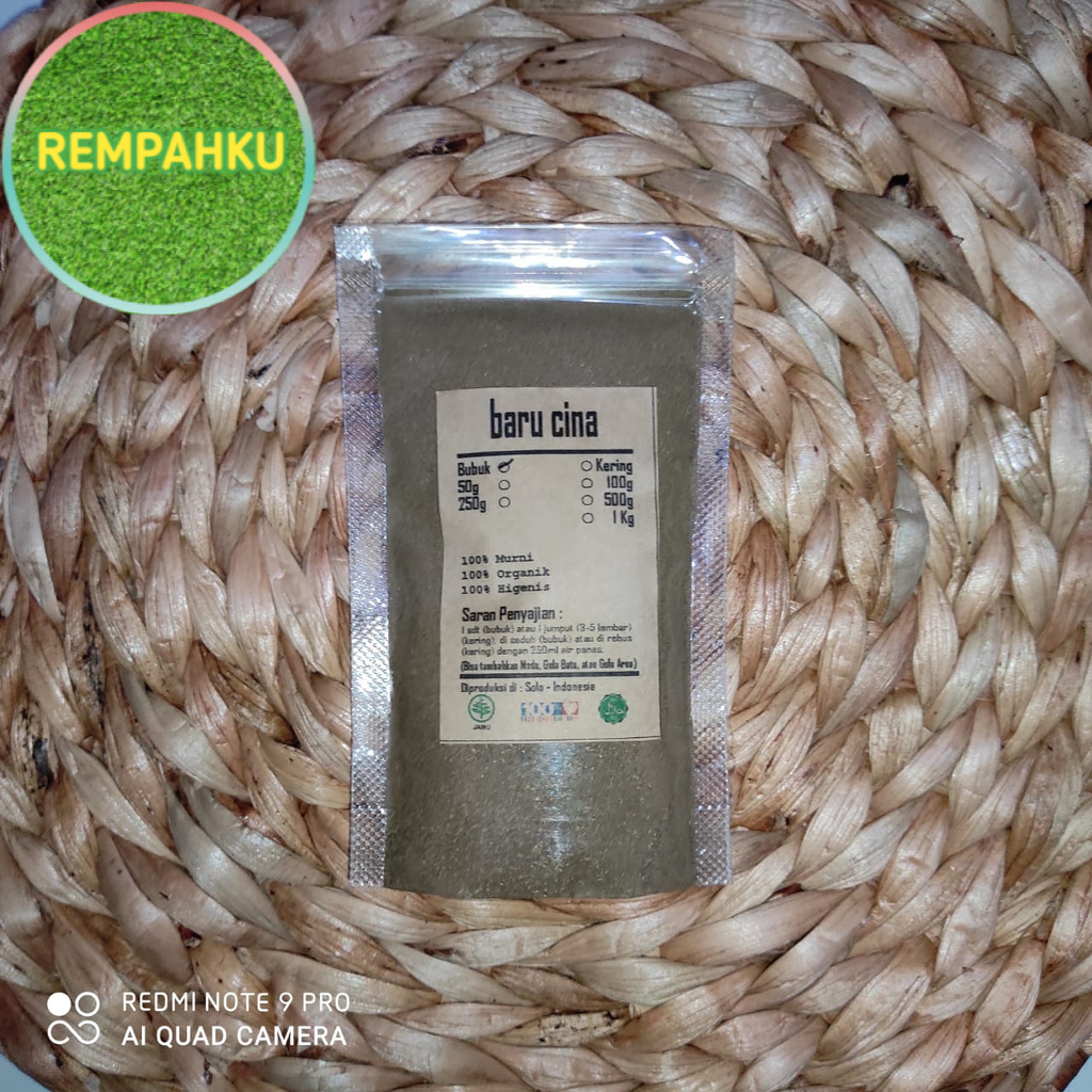 

MASKER / POWDER MUGWORT MURNI HALUS - DAUN BARU CINA BUBUK 1Kg -