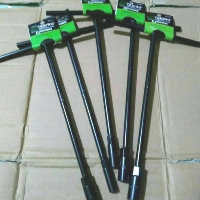 KUNCI T TEKIRO SET 5 PCS 8,10,12,13,14 MM KUNCI SOK T TEKIRO SET