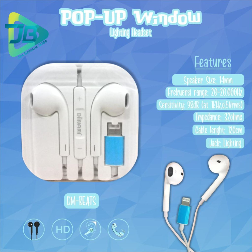 BM033 Headset headsfree Hf earphone Beats DIINAMI i pone 7G 7+ 8G 8+ X XR XS MAX 11 11 pro 11 pro Max 12mini 12 12 pro 12 pro Max 13 mini 13 13 pro 13 pro Max 14 14+(Max) 14 pro 14pro Max JB4770