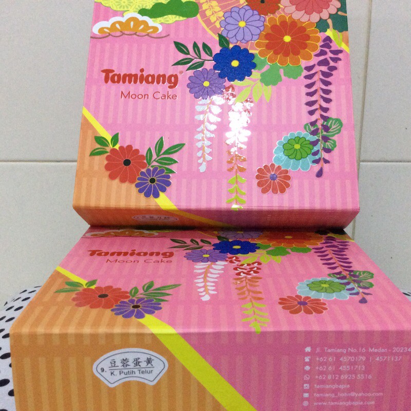 Tamiang Kacang Hijau Putih Telor Tiramisu Mooncake Kue Bulan Medan Pek Tau Sa Telur Vegetarian Ho Ti