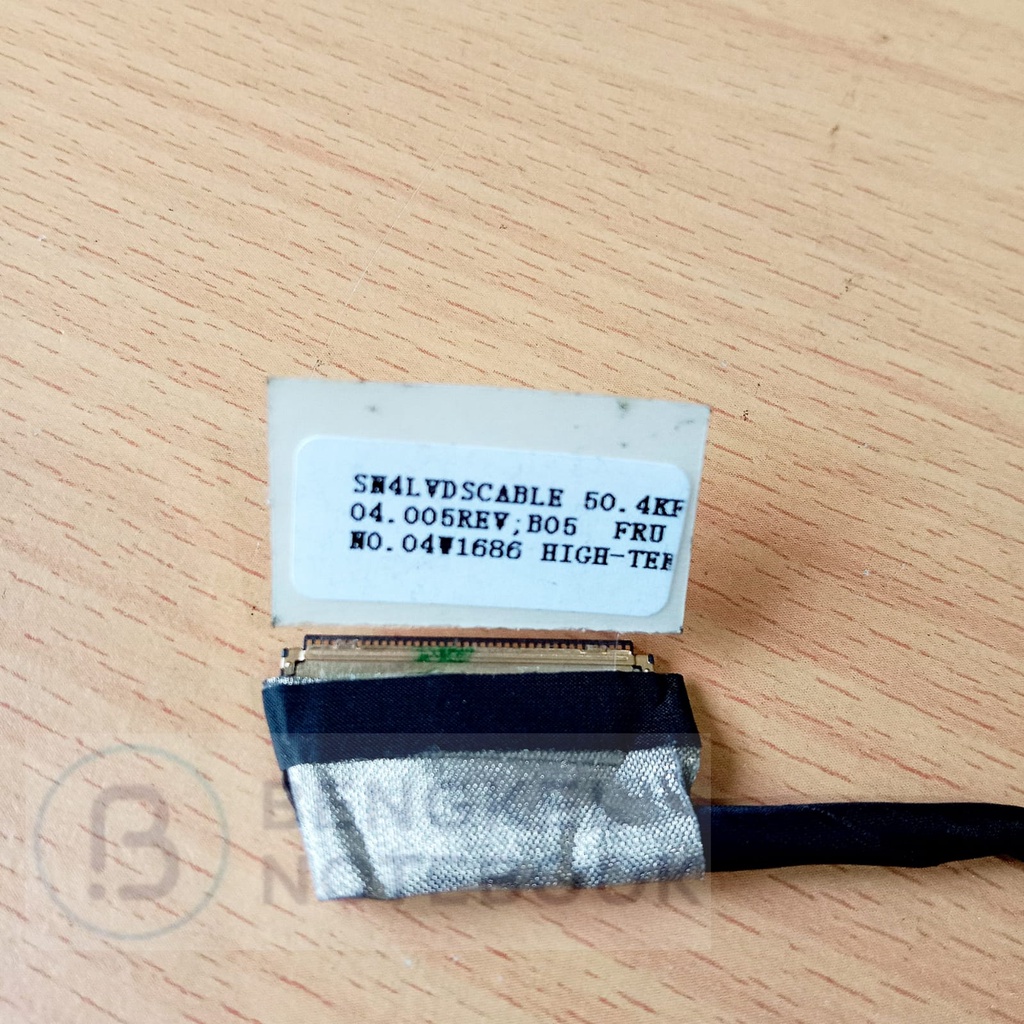 Kabel LCD LVDS Kabel Fleksibel Lenovo THINKPAD T420S T420SI T430S 50.4KF04.001 04W1686 Socket Lidah