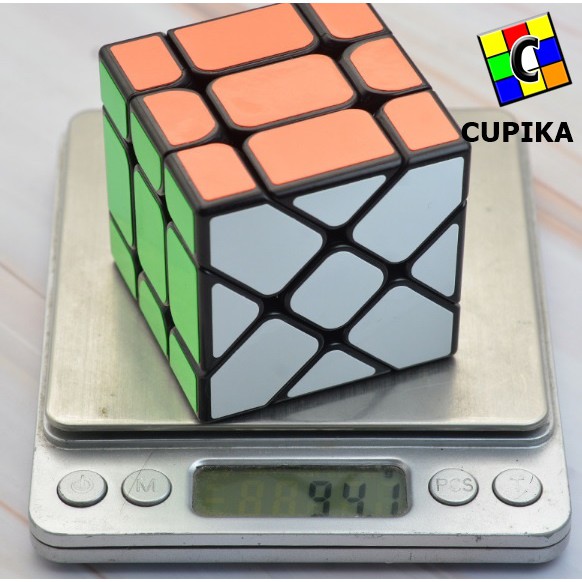 Rubik 3x3 Yj Yongjun speed Fisher Unik murah Blackbase