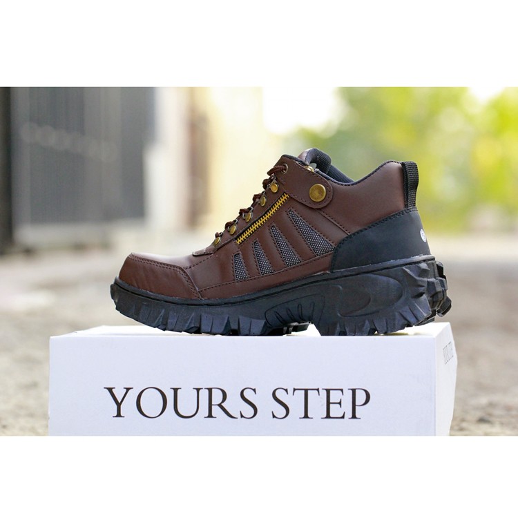 Sepatu Boot Pria Sepatu Tracking Sepatu Walking Sepatu Gunung Sepatu Boots Pria Boot Sapety