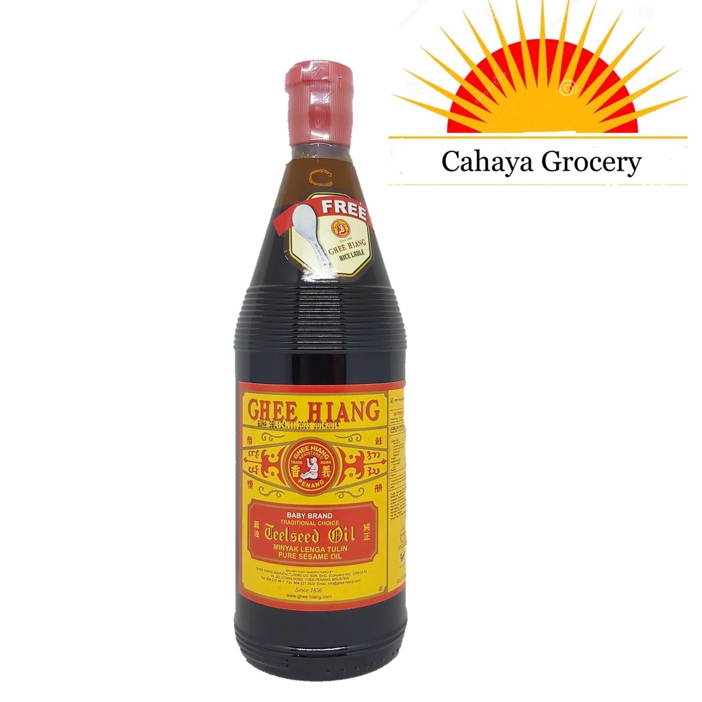 

Sesame Oil Ghee Hiang, Minyak Wijen Cap Baby 700Ml