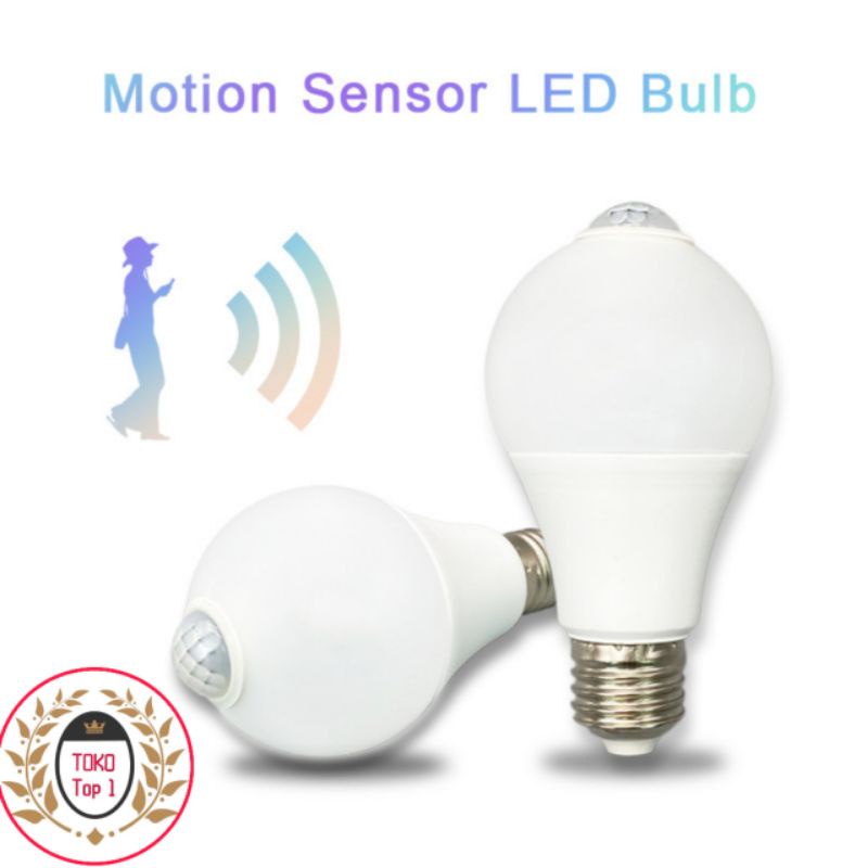 Lampu LED JAPAN   Motion Sensor 9w 9 wattLampu LED  Motion Sensor 9w  9watt deteksi gerakan