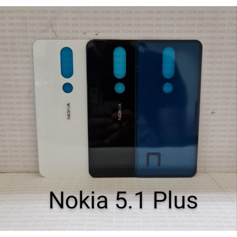 Tutup Belakang Backdoor Backover Casing Nokia 5.1 Plus X5 | 5.1+ TA1105 Original