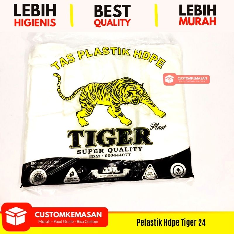 Plastik Tiger / Plastik HDPE / Kresek HDPE / Plastik HDPE Tiger Bening