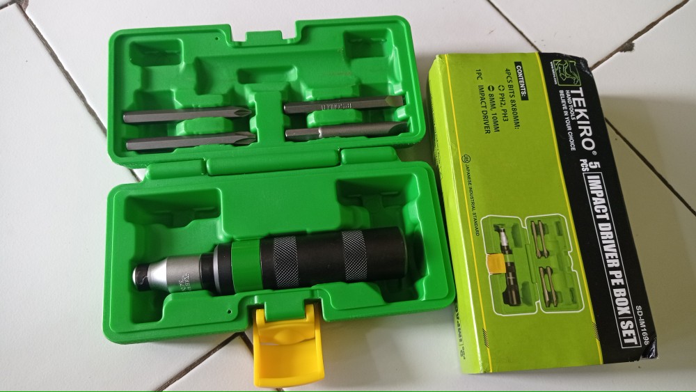 Obeng Ketok Tekiro 5pcs