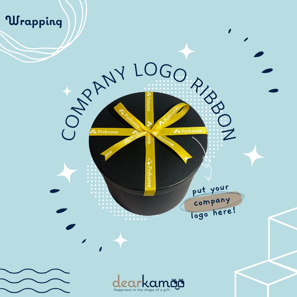 

Custom Company Logo Ribbon / Pita Perusahaan