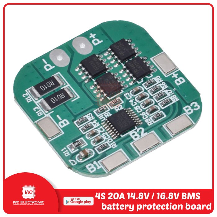 BMS 4S 20A Battery 18650 bms protection