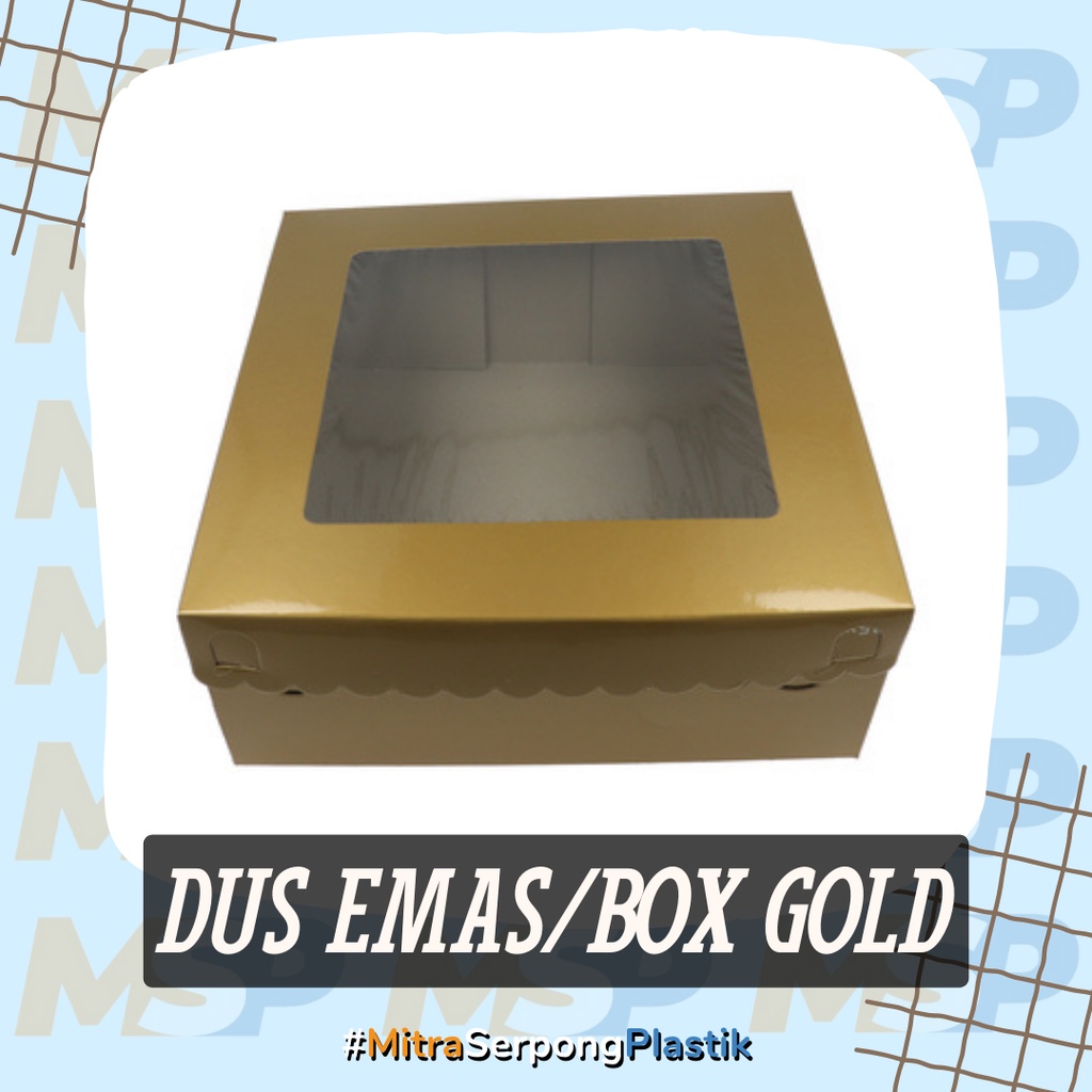 

MSP ~ DUS EMAS SQUARE {10PCS} MURAH MERIAH