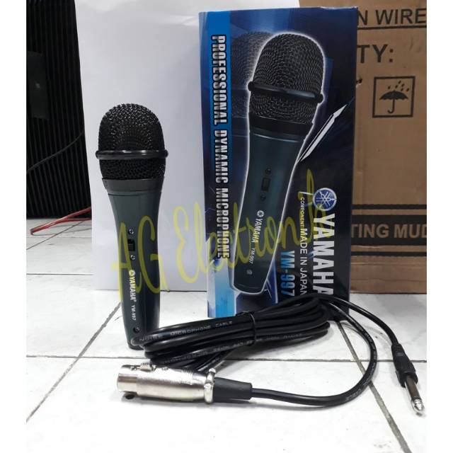 Mic kabel YAMAHA YM-997 cocok buat karaoke