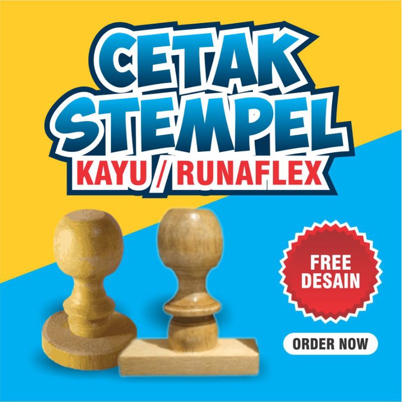 

Stampel Kayu/ Runaflek
