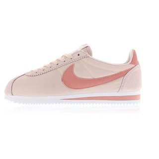 pink nylon nike cortez